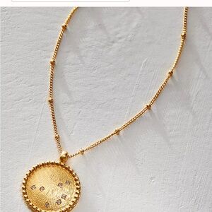 Free People Satya ‘sisterhood’ Gold Pendant Necklace